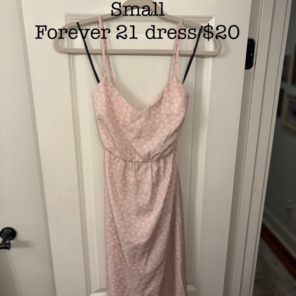 Forever 21 Pink Floral Dress
